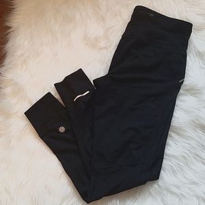 Athleta black yoga pants size small